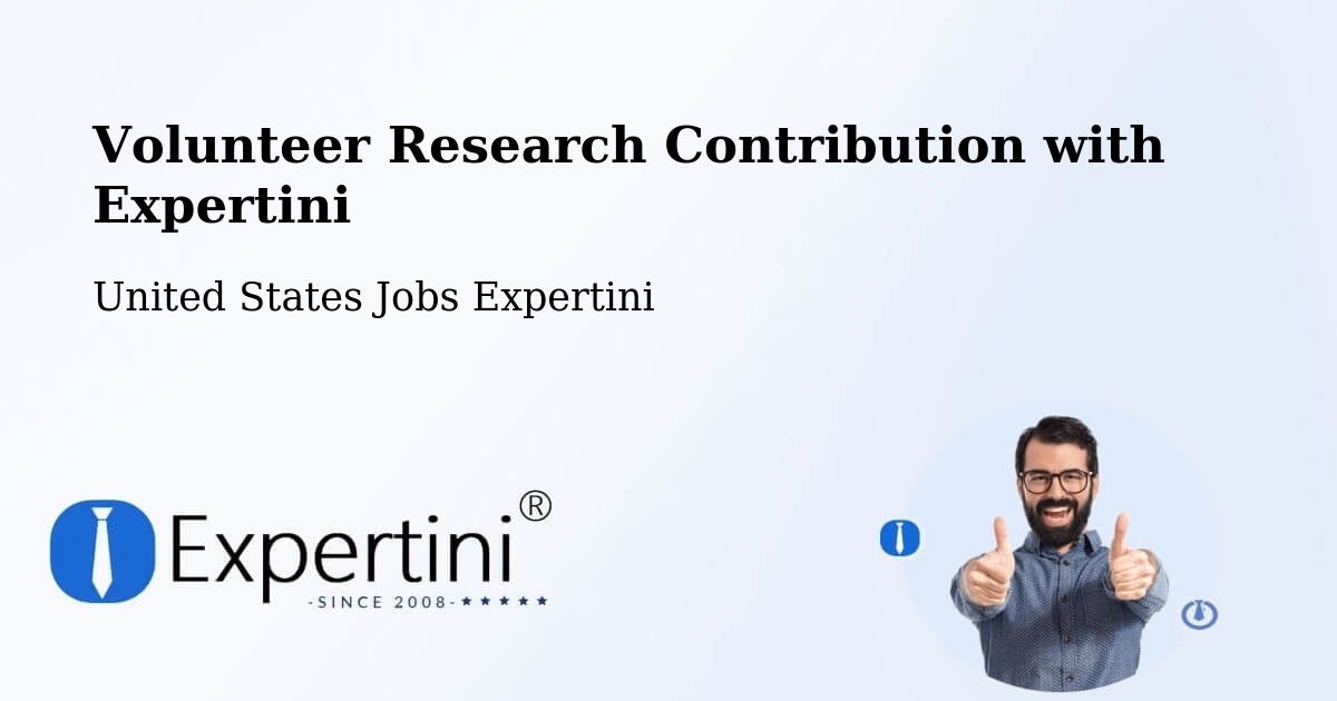 Volunteer Research Contribution Program – Limerick - United States Jobs Expertini